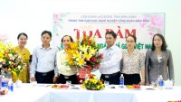 Trung tâm Dạy nghề công đoàn Bình Định tổ chức tọa đàm nhân ngày 20/11