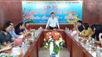 Cơ quan LĐLĐ tỉnh gặp mặt đầu Xuân Canh Tý
