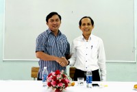 Trường Trung cấp Kinh tế Kỹ thuật Công đoàn Bà Rịa - Vũng Tàu  giao lưu trao đổi kinh nghiệm với Trung tâm Giáo dục nghề nghiệp Công đoàn Bình Định