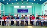 Liên đoàn Lao động huyện Phù Cát tổ chức Giải Bóng chuyền truyền thống năm 2023