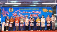 Chương trình “Tết Sum vầy – Xuân ơn Đảng” ấm lòng người lao động