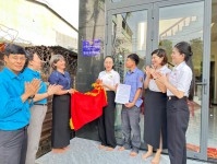 Lễ gắn biển nhà “Mái ấm công đoàn” năm 2025