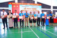 LĐLĐ huyện Vân Canh tổ chức Lễ Phát động “Tháng Công nhân” năm 2025 và Giải bóng chuyền nam – nữ