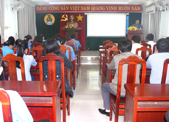 Quang cảnh hội nghị.