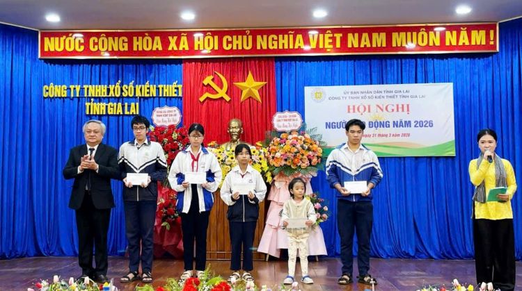 Hội nghị Người lao động Công ty TNHH Xổ số Kiến thiết Gia Lai