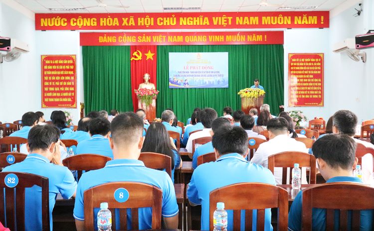 Công đoàn phường Quy Nhơn Bắc phát động Tháng Công nhân năm 2026