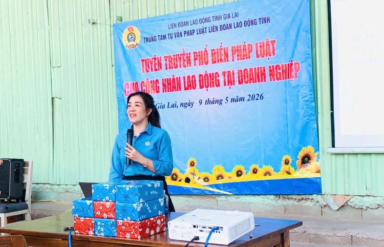 Trung tâm Tư vấn pháp luật Liên đoàn Lao động tỉnh: Điểm tựa pháp lý tin cậy của đoàn viên, người lao động