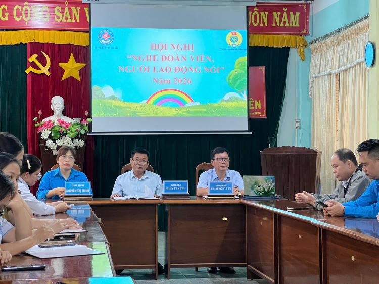 Công đoàn Trung tâm Y tế Ia Grai tổ chức Hội nghị "Nghe đoàn viên, người lao động nói"